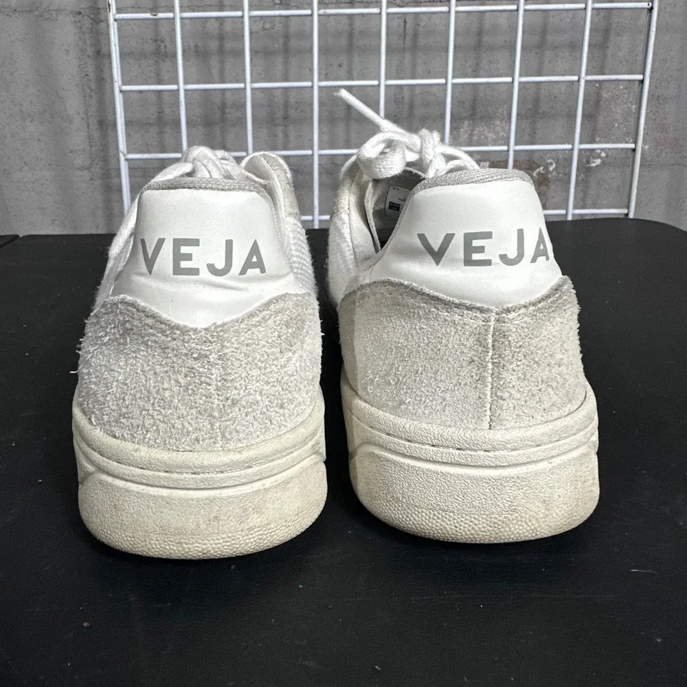 veja sneakers shoes Lace Up‎ Casual Athletic women size 38 US 7 Leather Textile